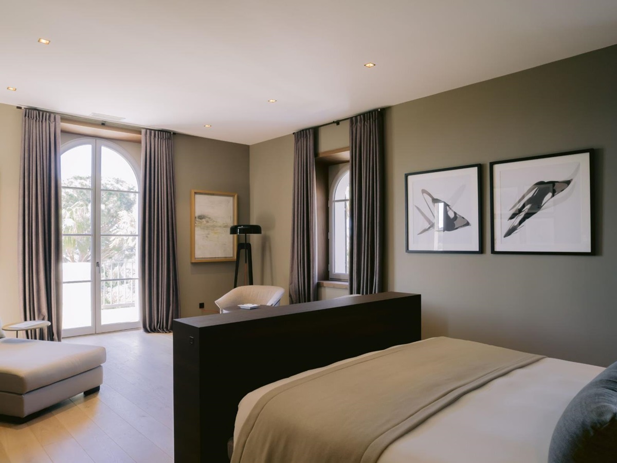 Bedroom One at Villa Letitia in the Cote d'Azur