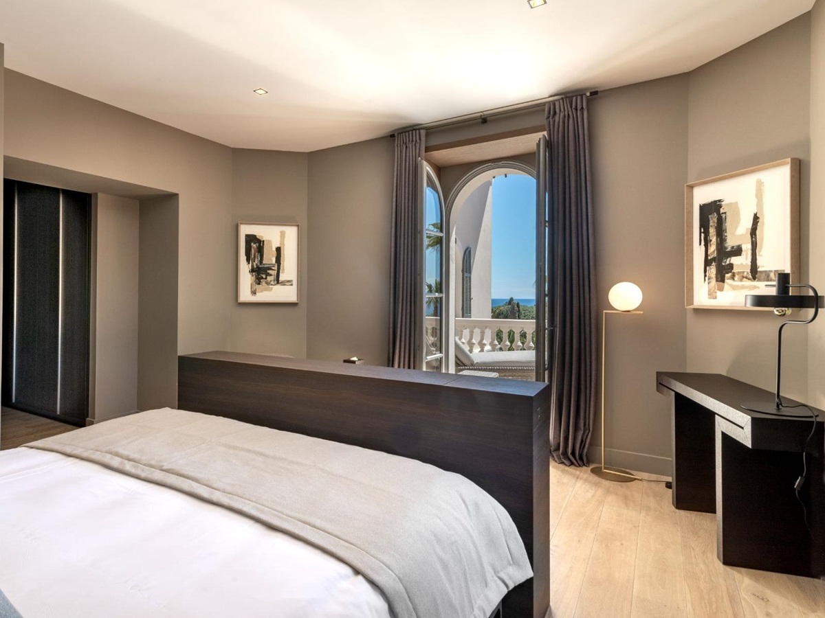 Bedroom Three at Villa Letitia in the Cote d'Azur