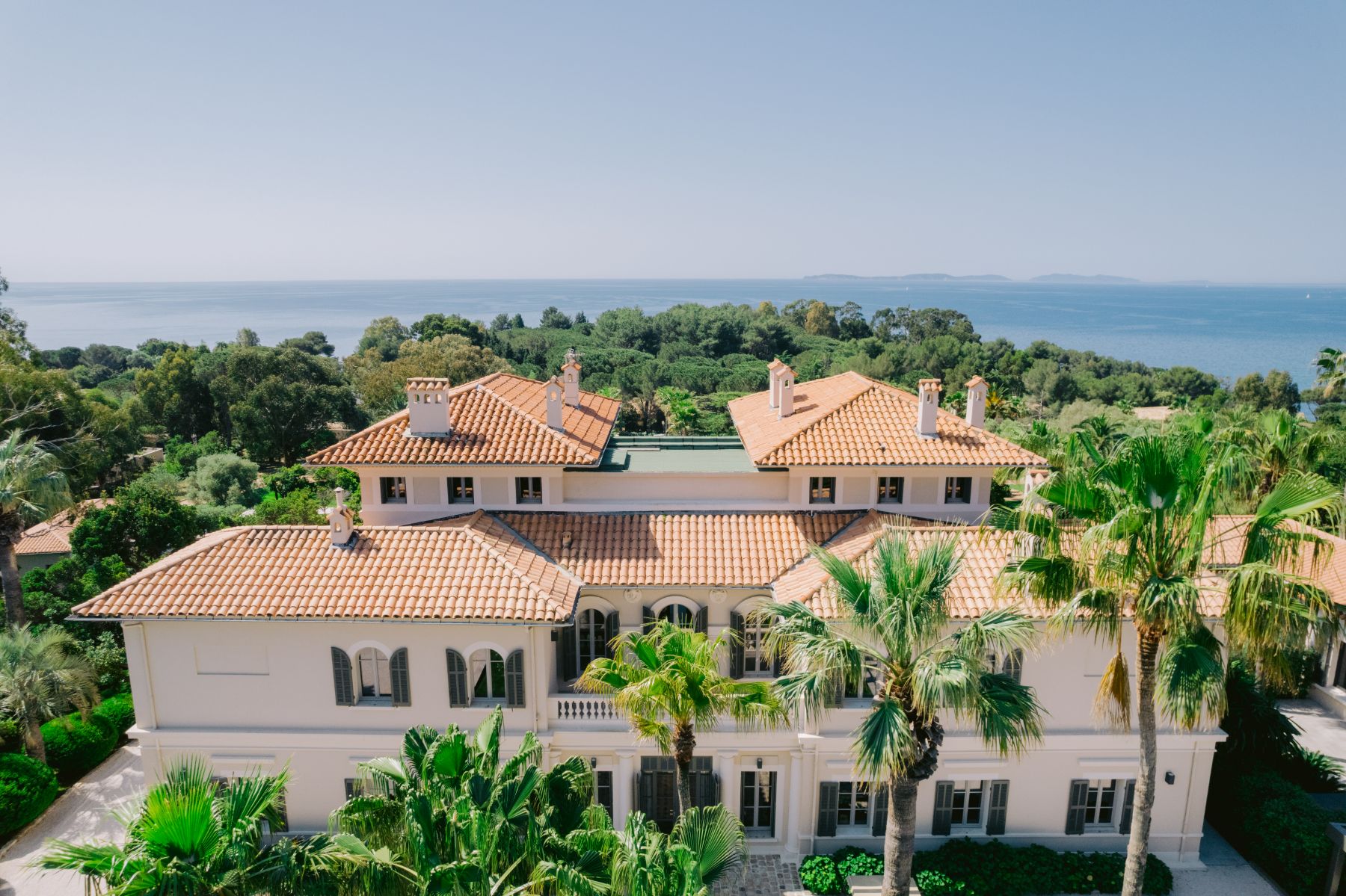 Exterior View at Villa Letitia in the Cote d'Azur