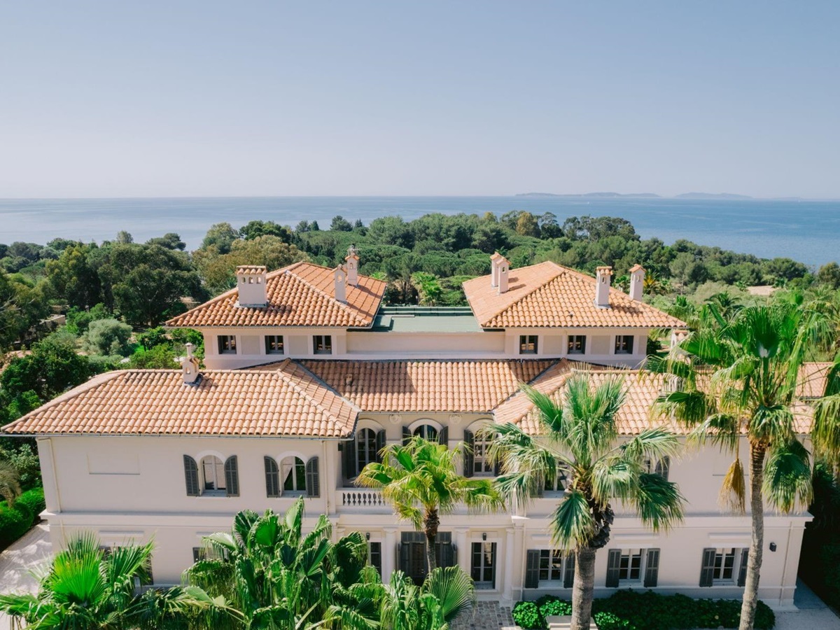 Exterior View at Villa Letitia in the Cote d'Azur
