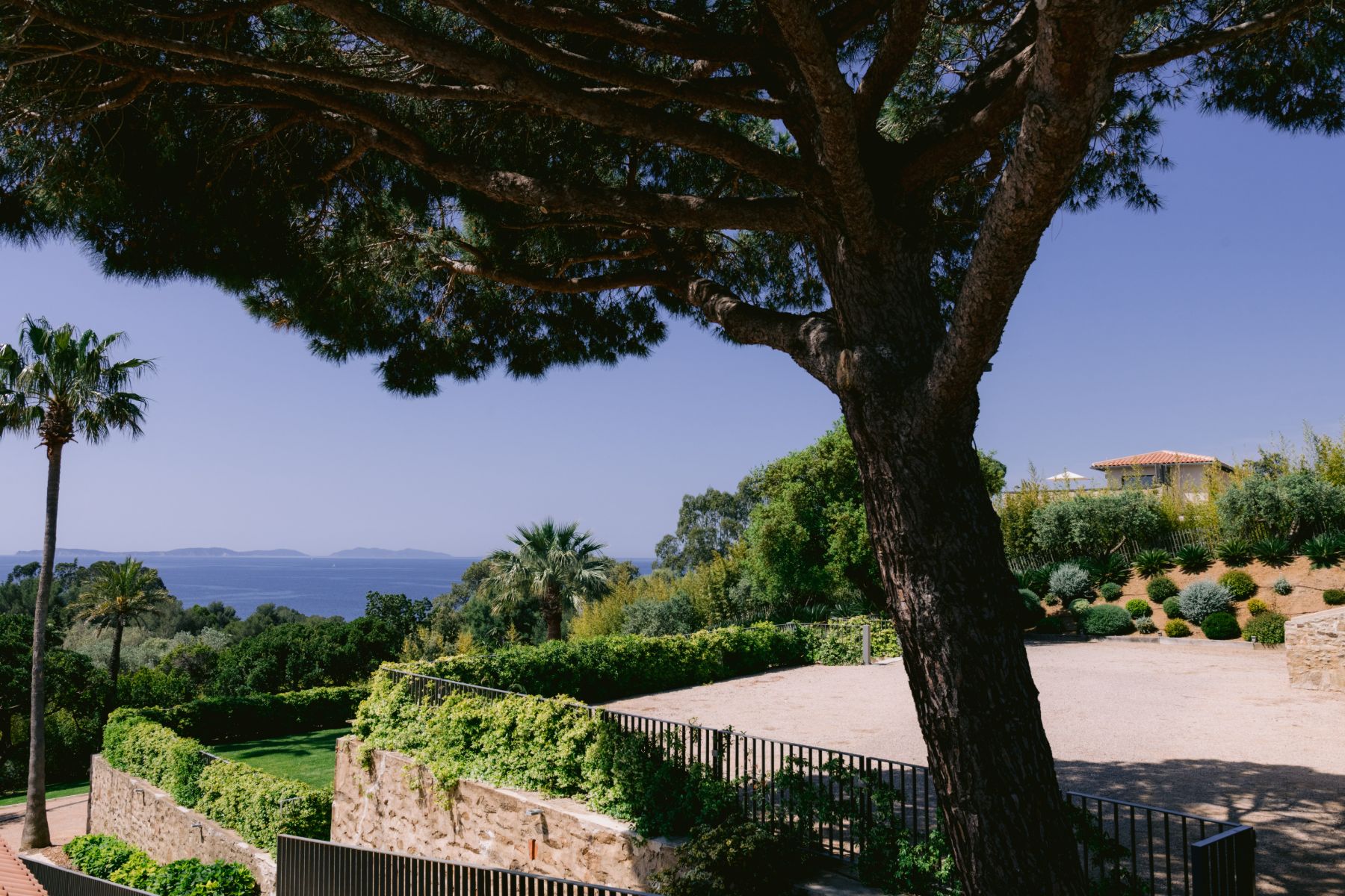 Gardens at Villa Letitia in the Cote d'Azur
