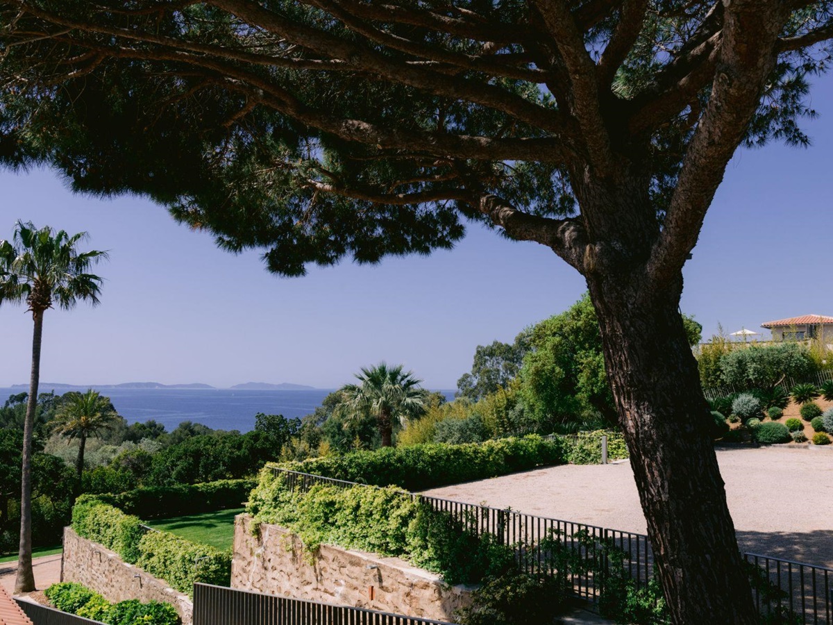 Gardens at Villa Letitia in the Cote d'Azur