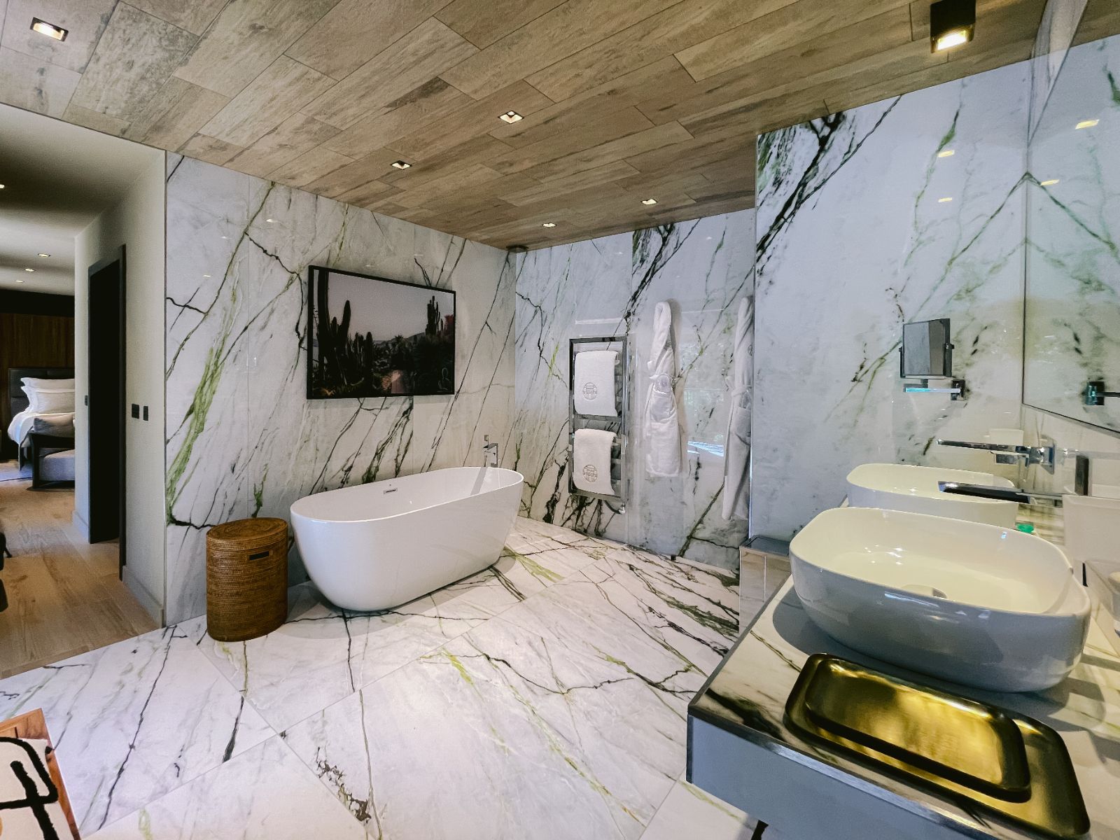 Bathroom at Villa Riva in the Cote d'Aur