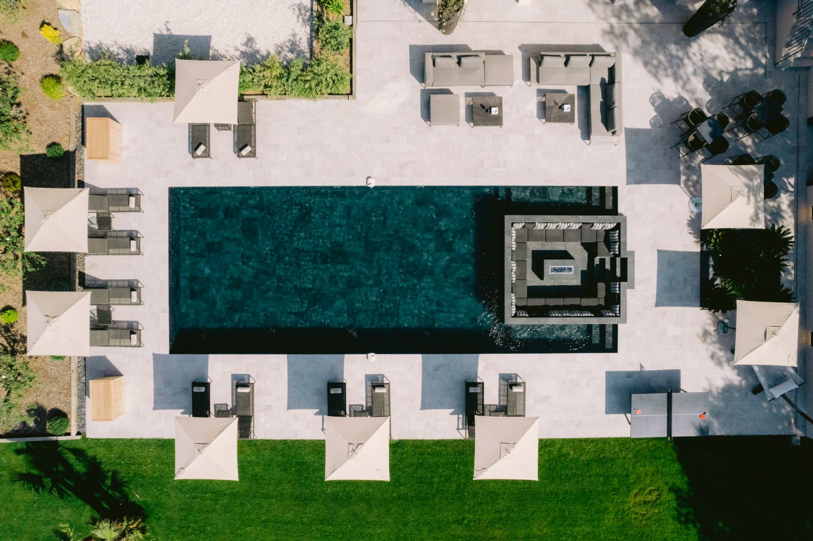 Swimming Pool at Villa Riva in the Cote d'Azur