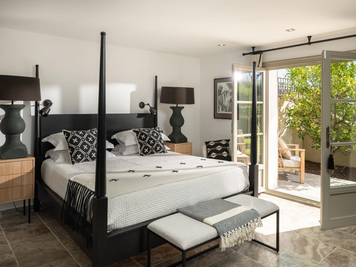 Bedroom Two at Villa Zamora in the Cote d'Azur