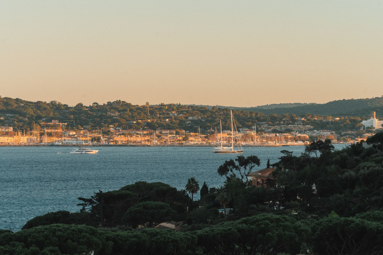 Sea View from Villa Zamora in the Cote d'Azur