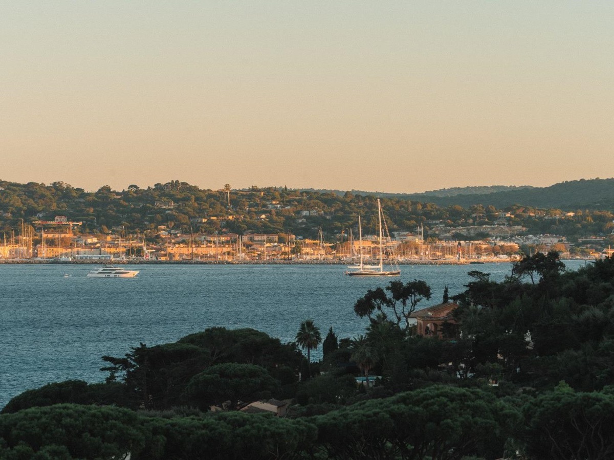 Sea View from Villa Zamora in the Cote d'Azur
