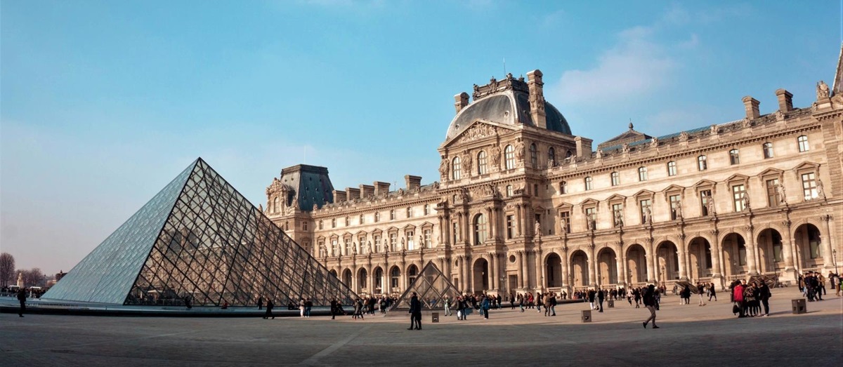 Louvre Museum in Paris, France