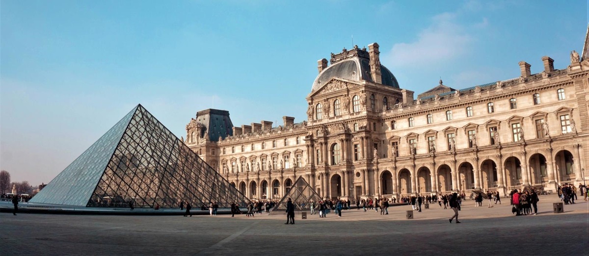 Louvre Museum in Paris, France
