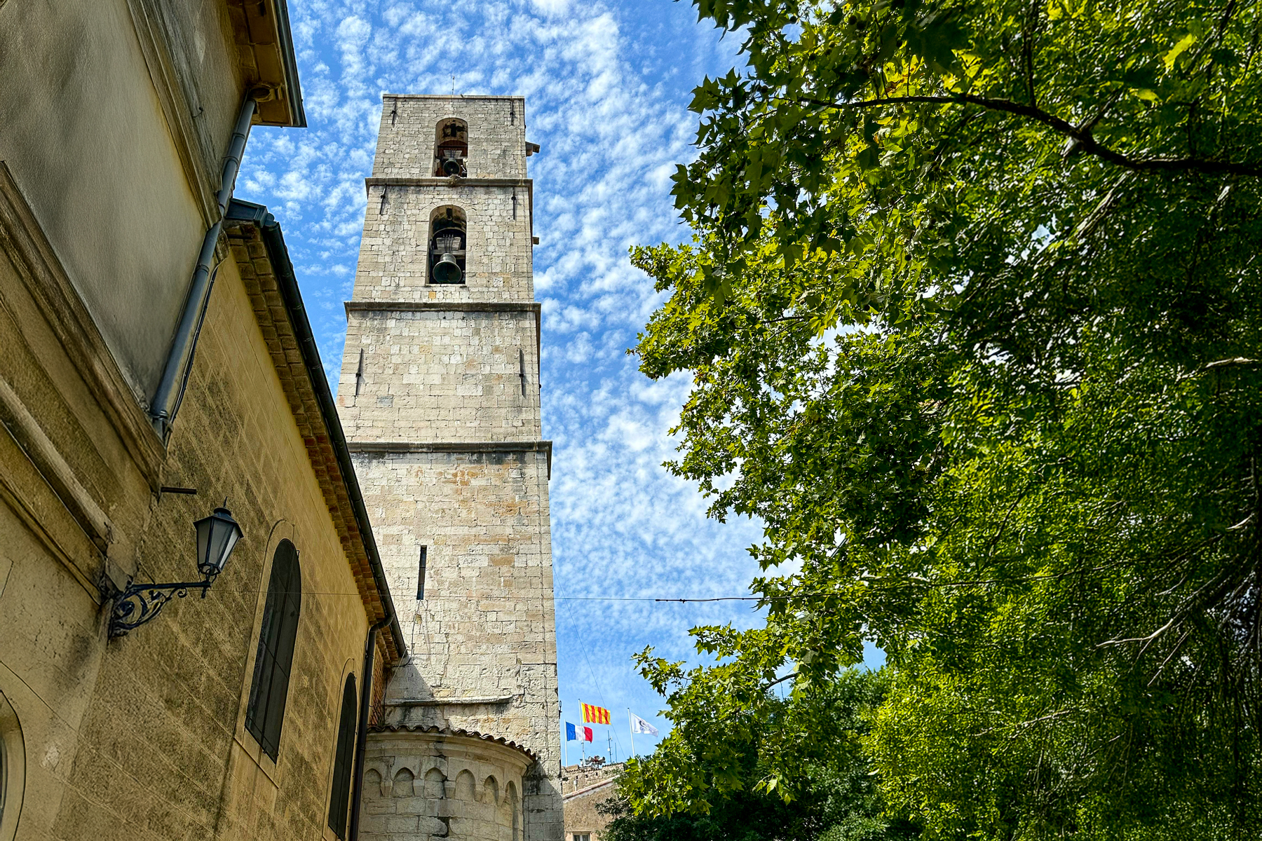 Bell Tower in Grasse on the Cote d'Azur