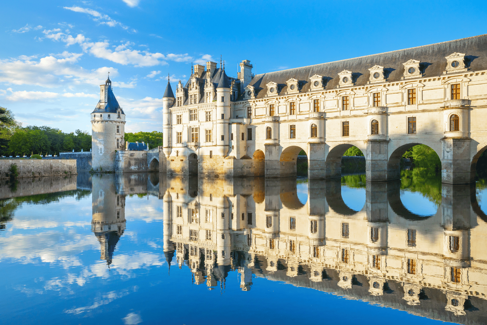 Chenonceau Chateau in the Loire Valley, France