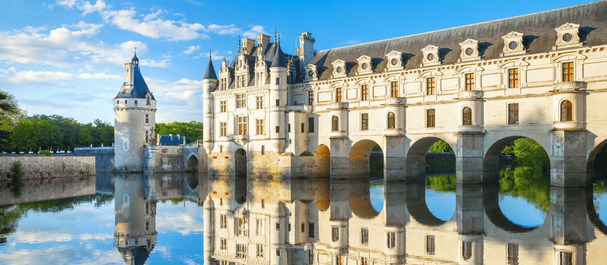 Chenonceau Chateau in the Loire Valley, France