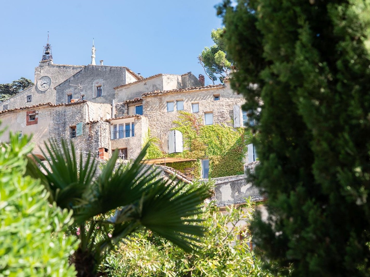 View of surrounding buildings at Bastide d'Aristide in Provence