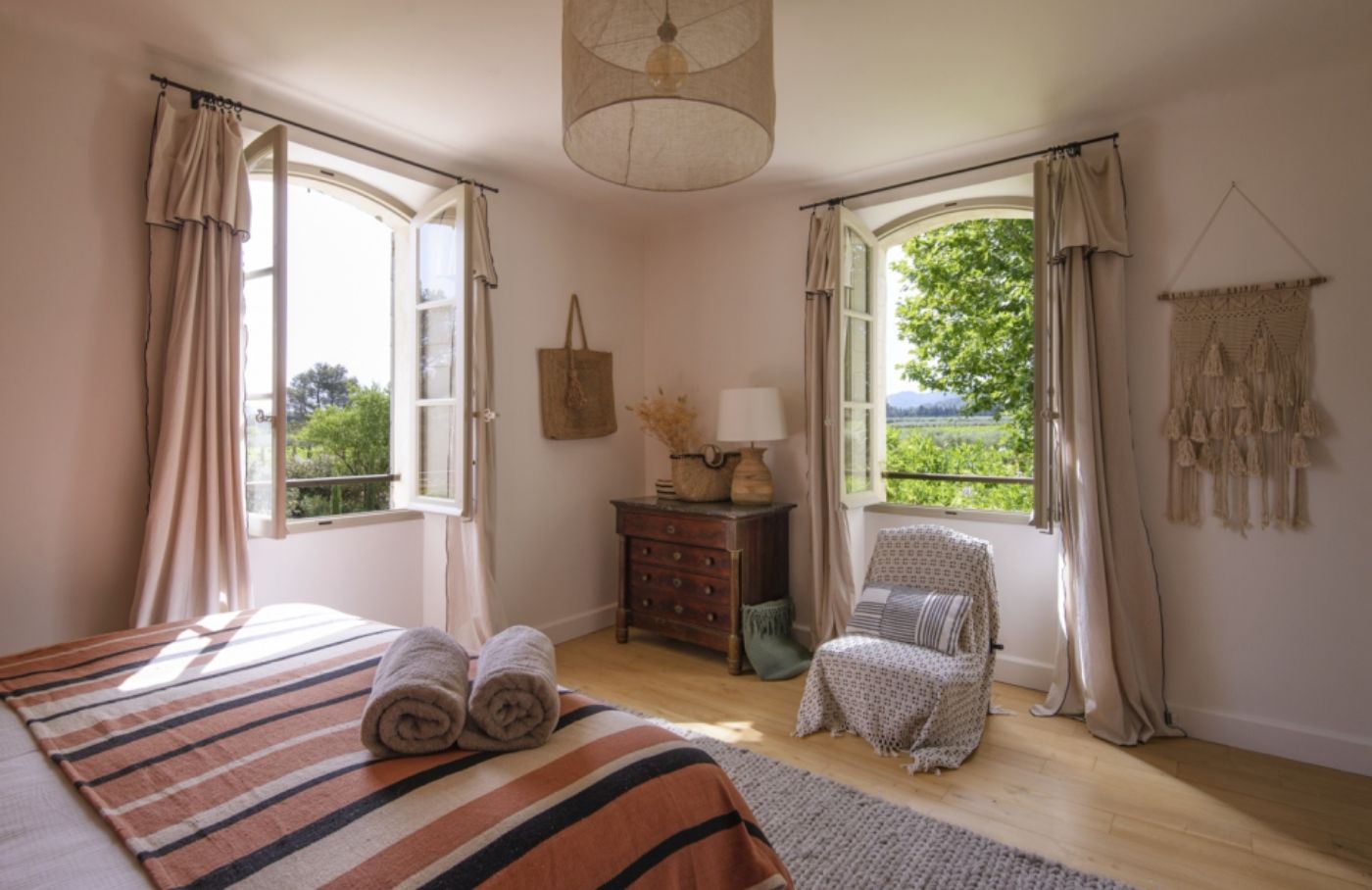 Bedroom 3 at Bastide des Cypres in Provence