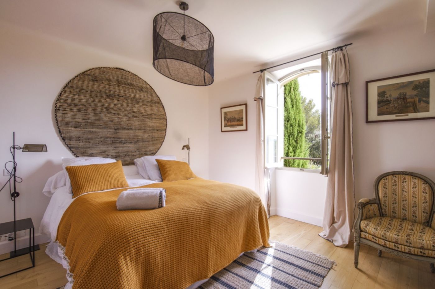 Bedroom 4 at Bastide des Cypres in Provence