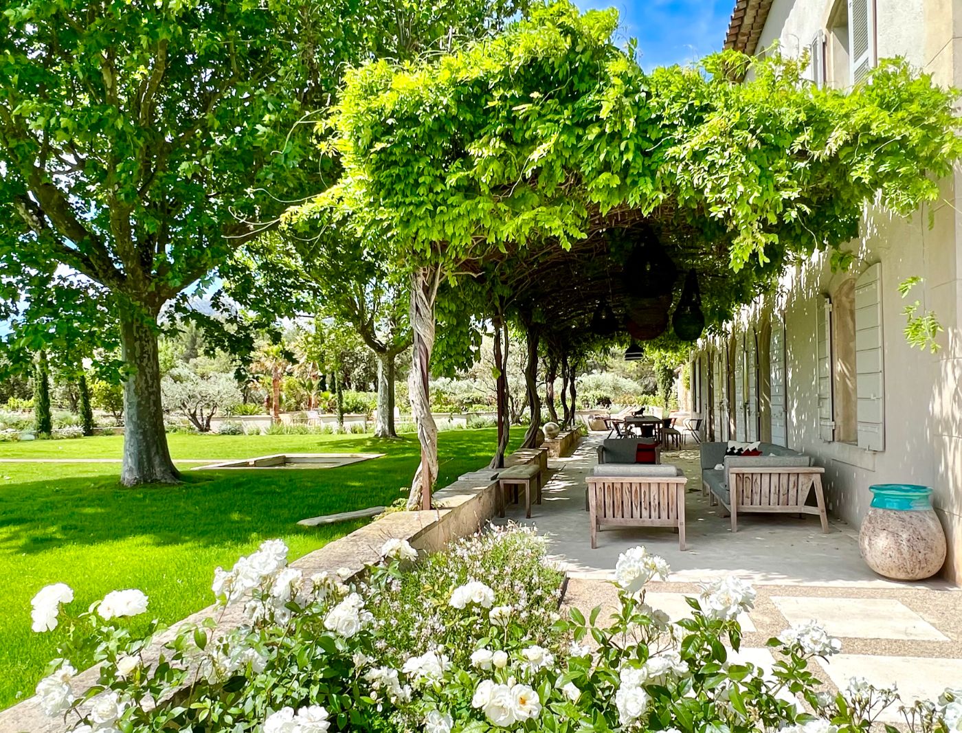 Outdoor Living at Bastide des Cypres in Provence