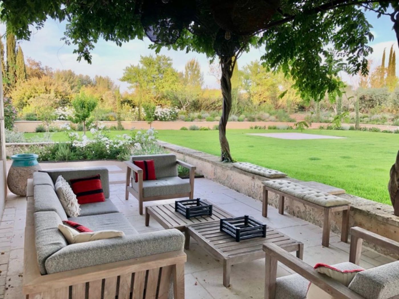 Outdoor Living at Bastide des Cypres in Provence