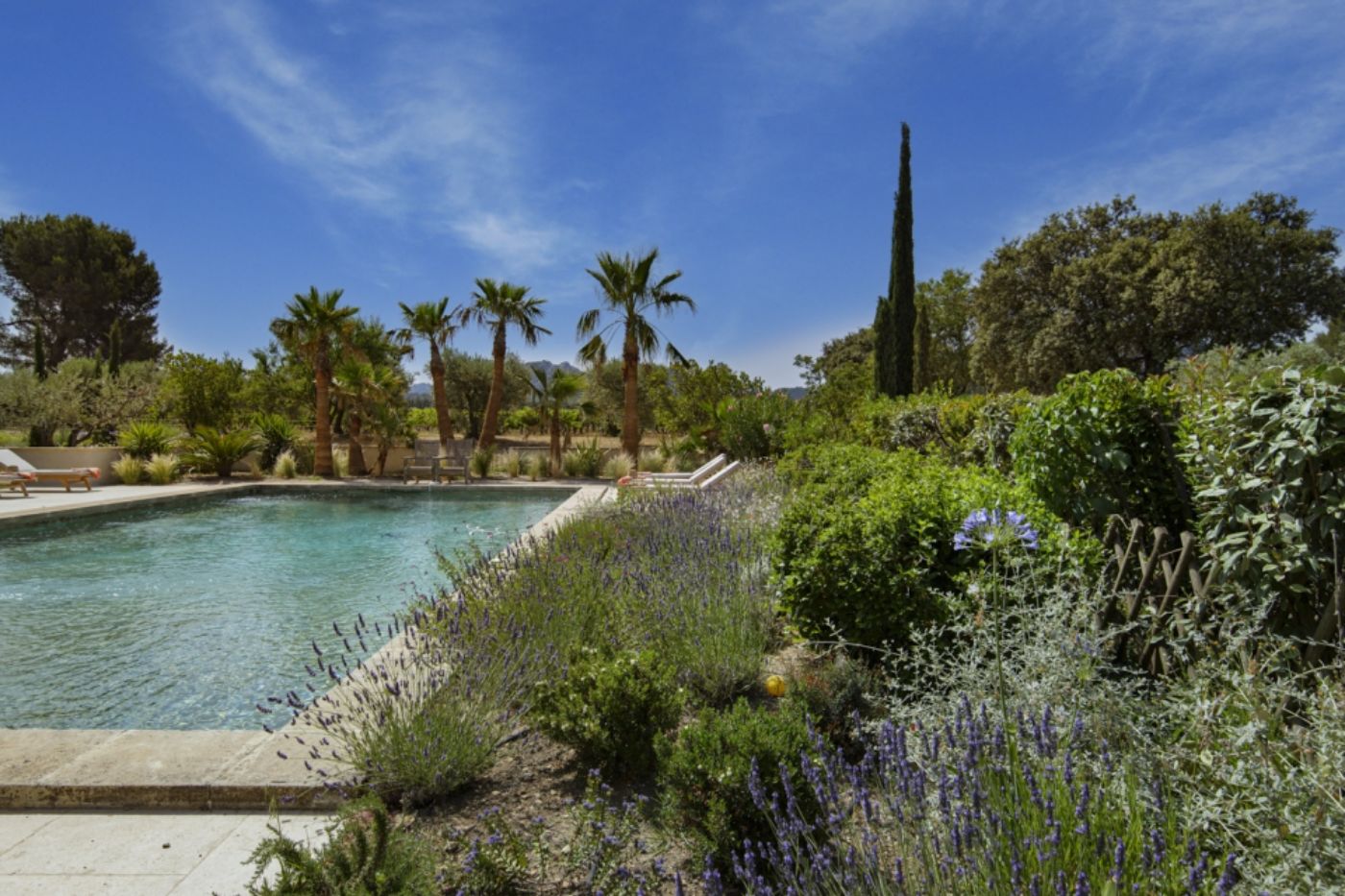Pool at Bastide des Cypres in Provence