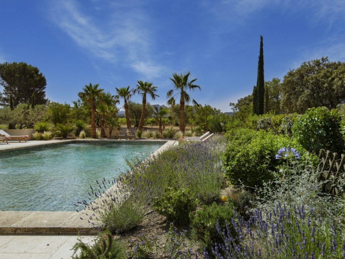 Pool at Bastide des Cypres in Provence