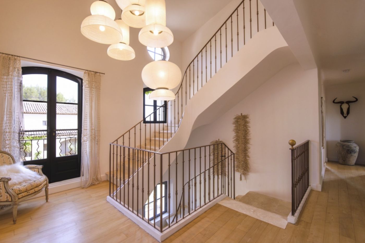 Staircase at Bastide des Cypres in Provence