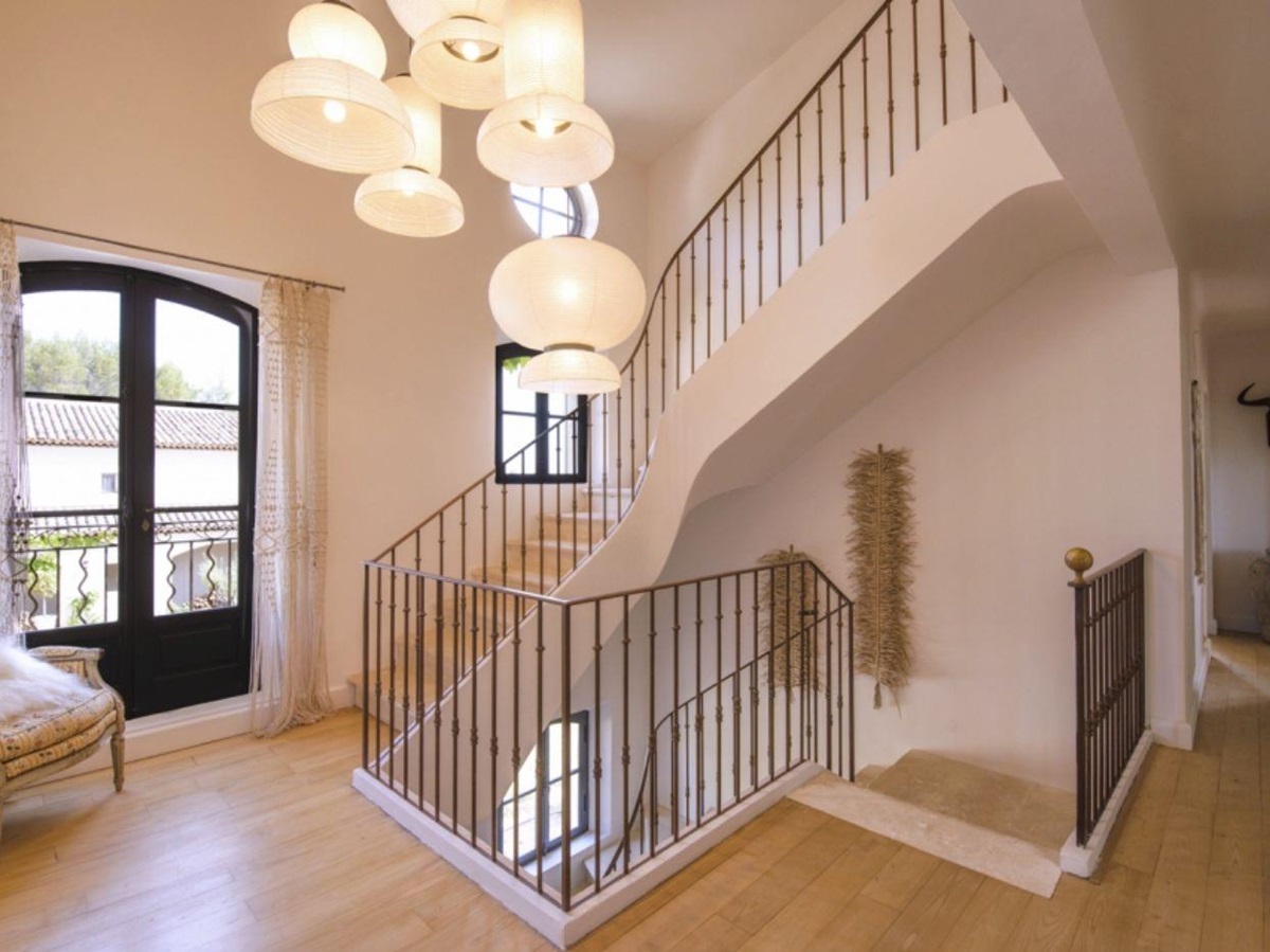 Staircase at Bastide des Cypres in Provence