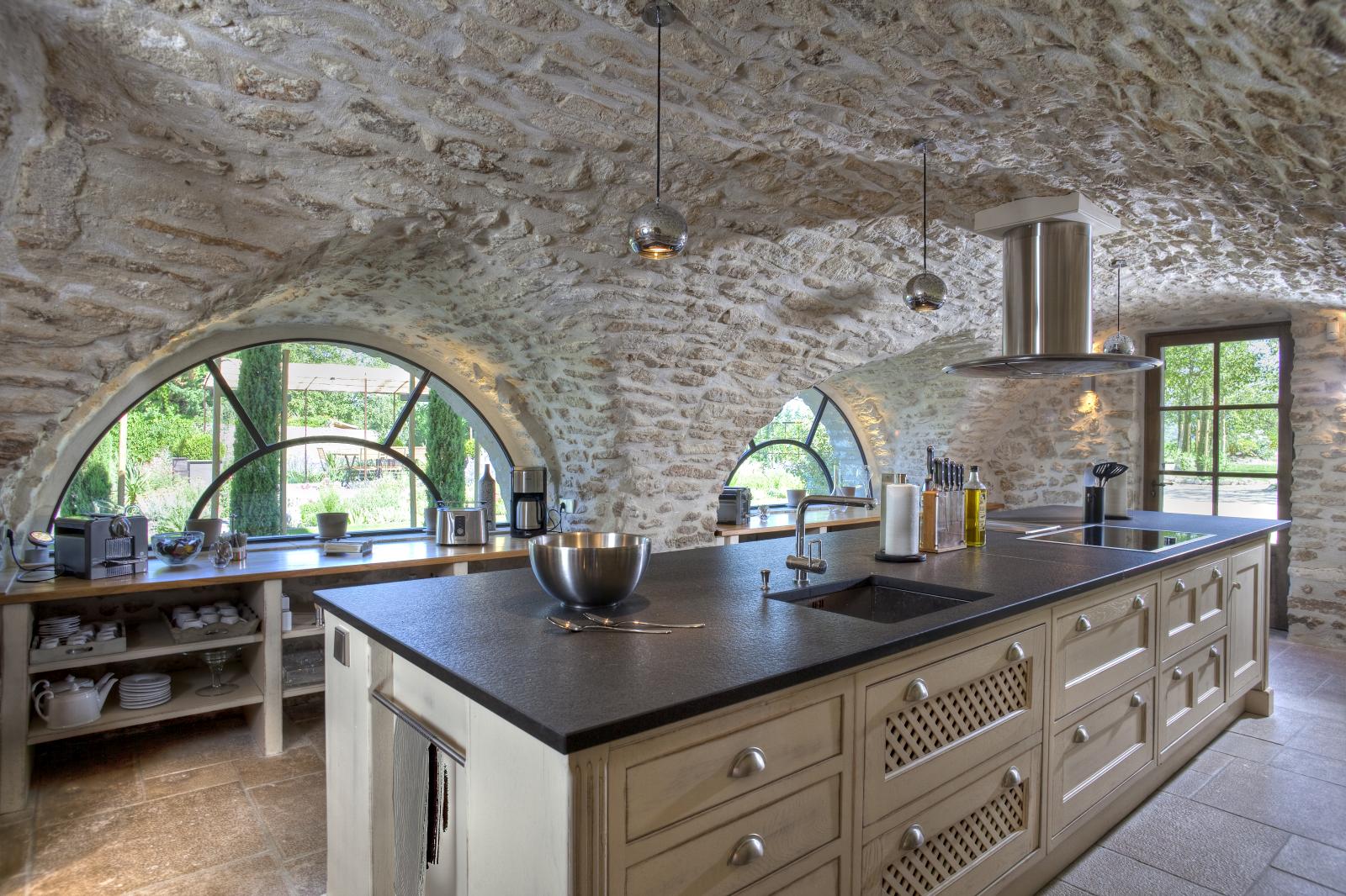 Kitchen of Domaine des Baumettes, Provence