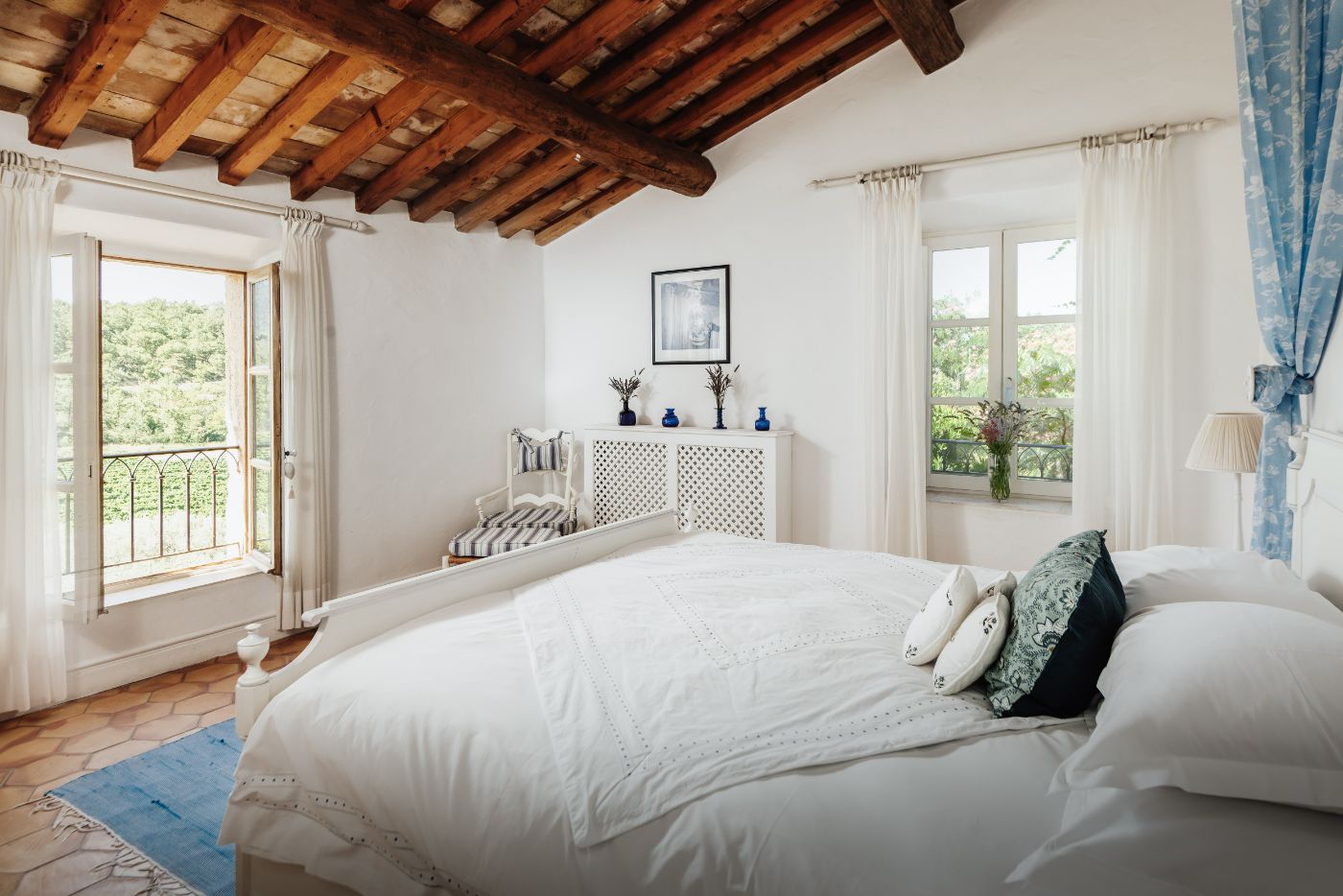 Bedroom Three at Domaine des Coteaux in Provence