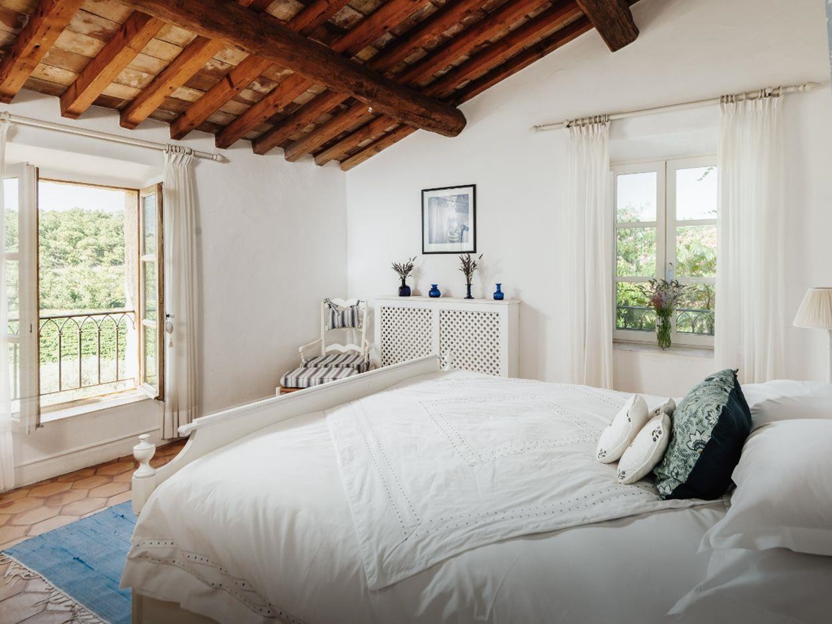 Bedroom Three at Domaine des Coteaux in Provence