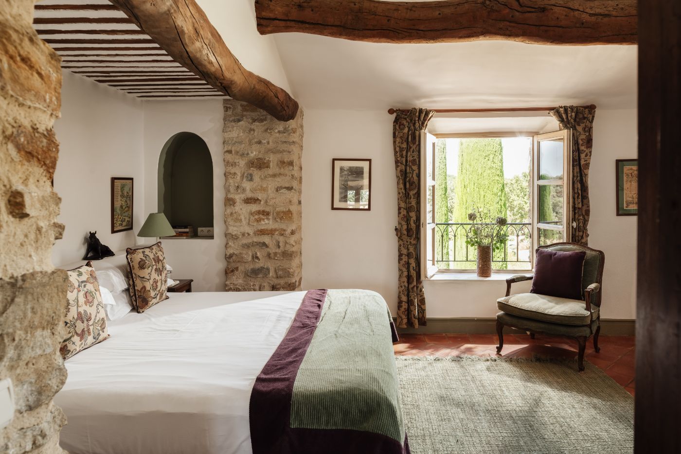 Bedroom Five at Domaine des Coteaux in Provence