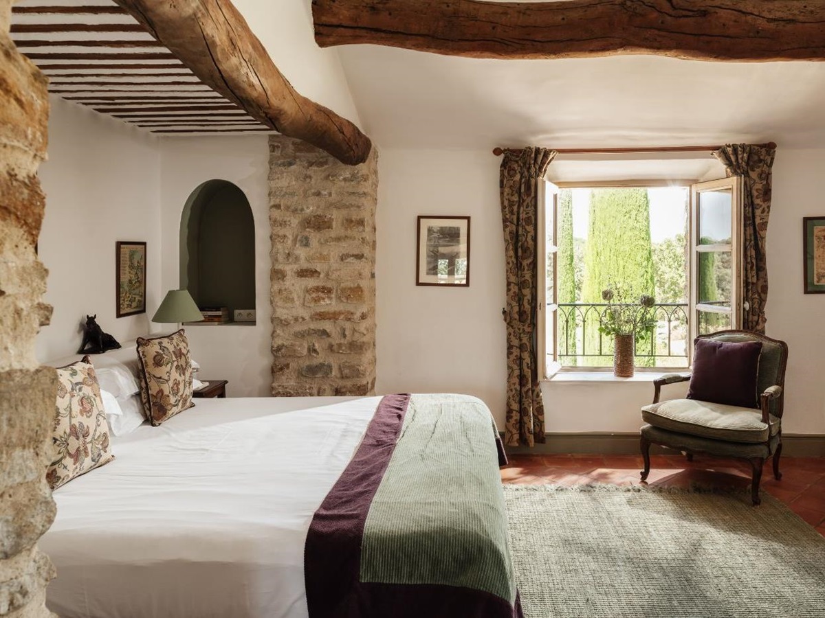 Bedroom Five at Domaine des Coteaux in Provence