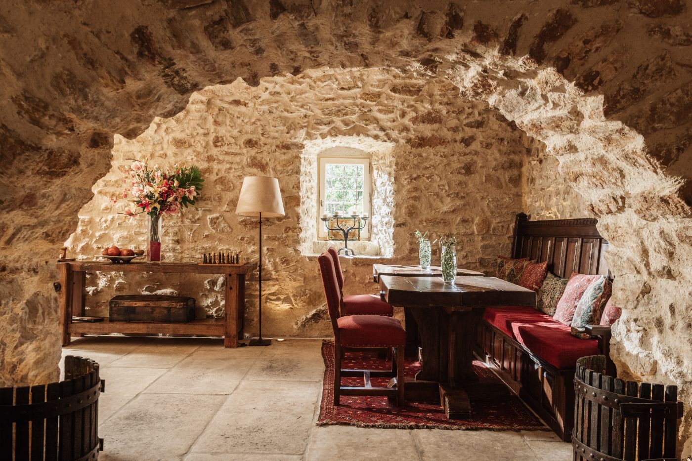 Dining at Domaine des Coteaux in Provence