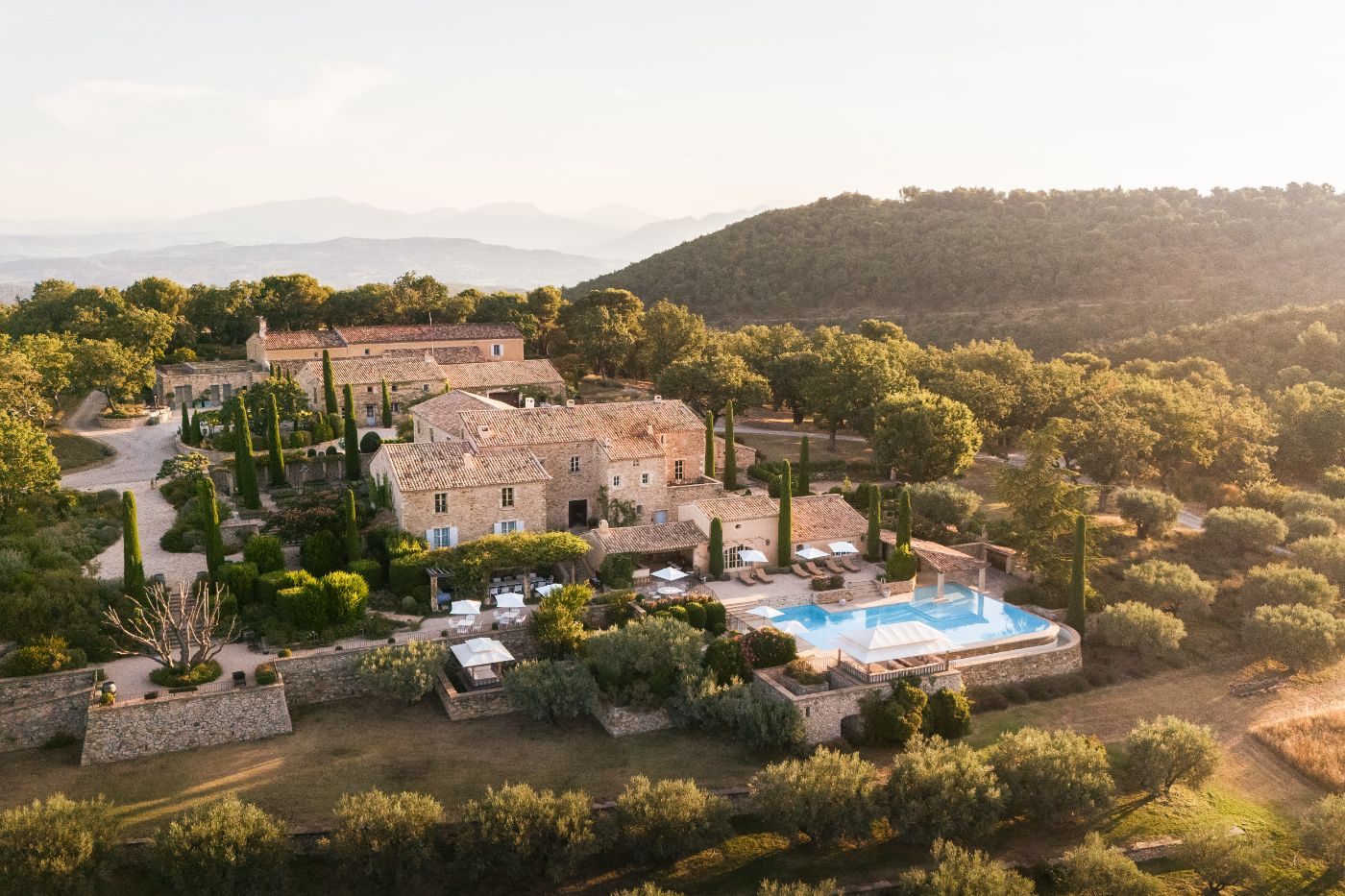 Exterior of Domaine des Coteaux in Provence