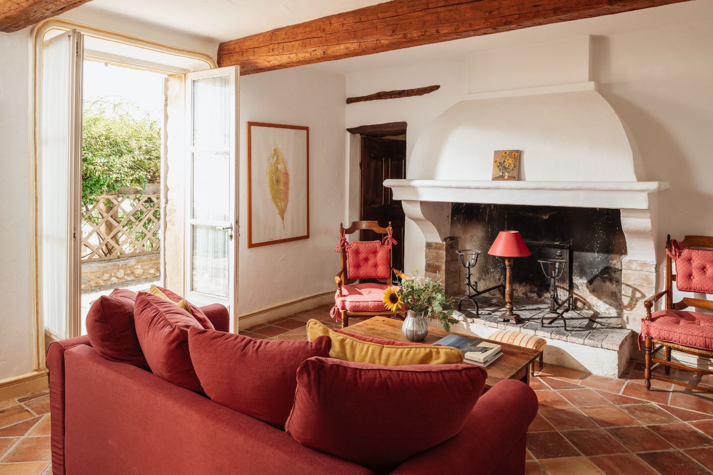 Living Room at Domaine des Coteaux in Provence