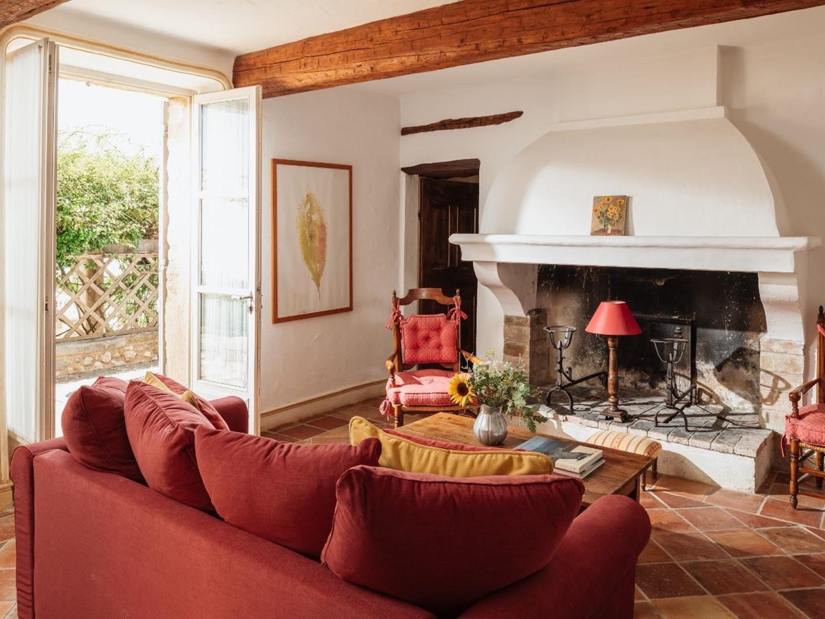 Living Room at Domaine des Coteaux in Provence