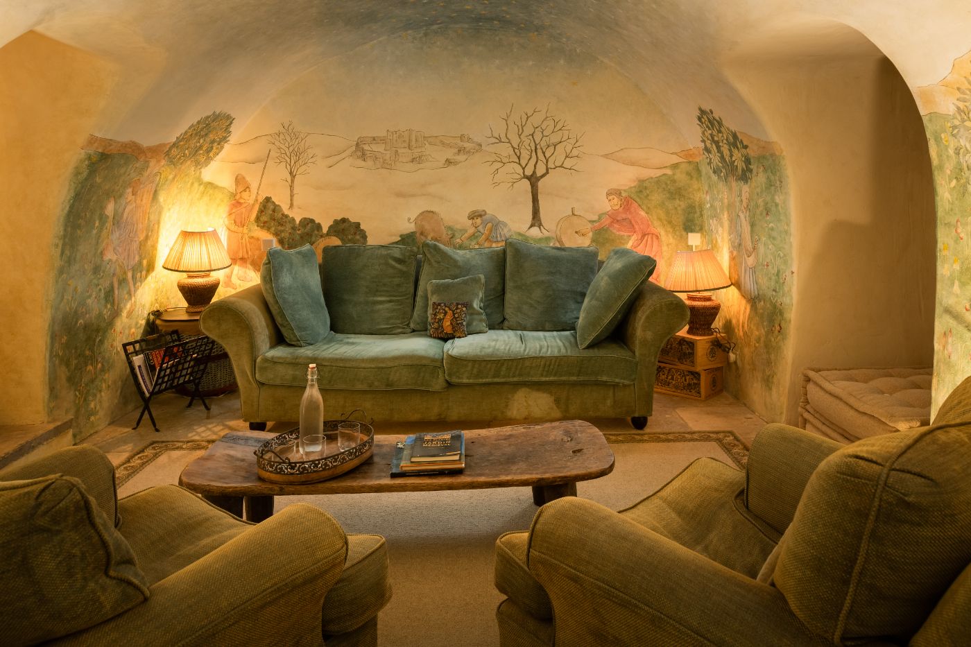 Sitting Room at Domaine des Coteaux in Provence