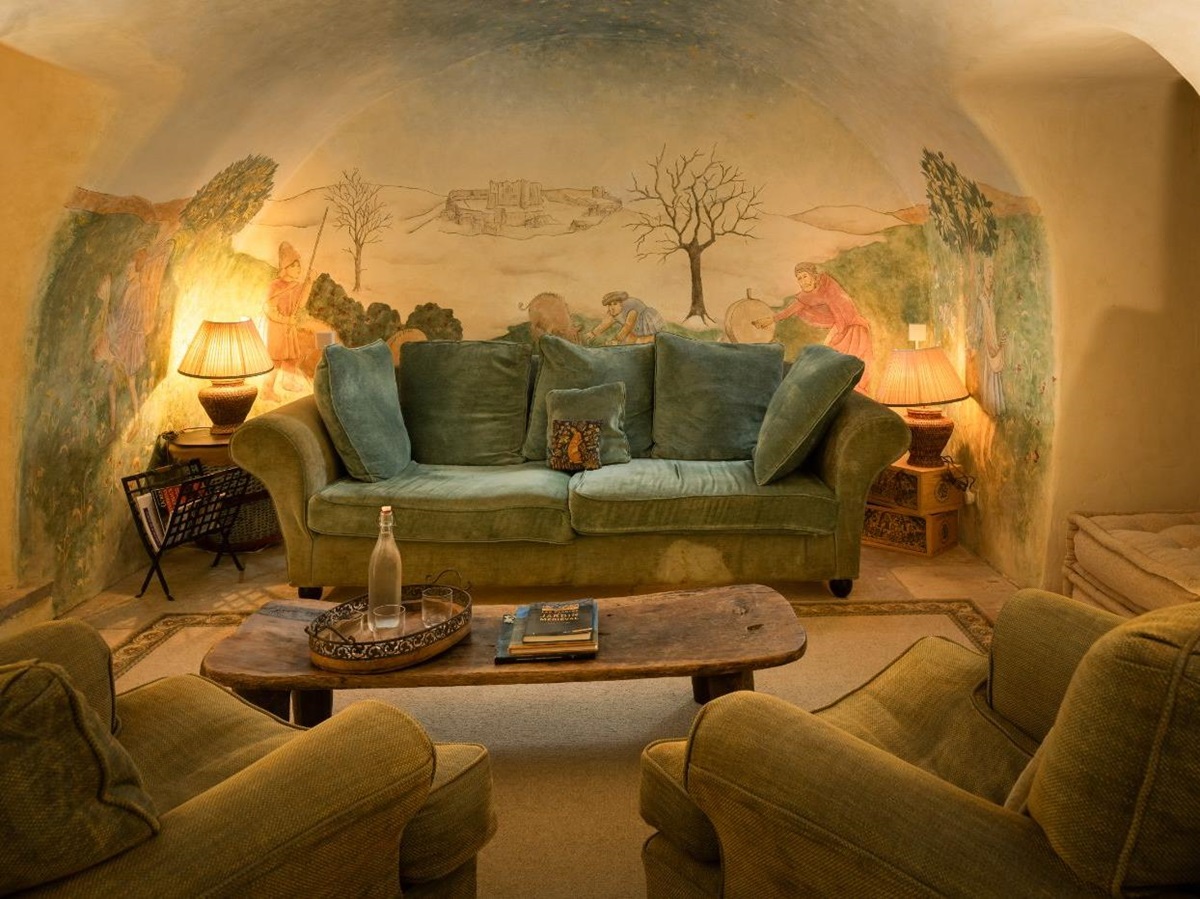 Sitting Room at Domaine des Coteaux in Provence