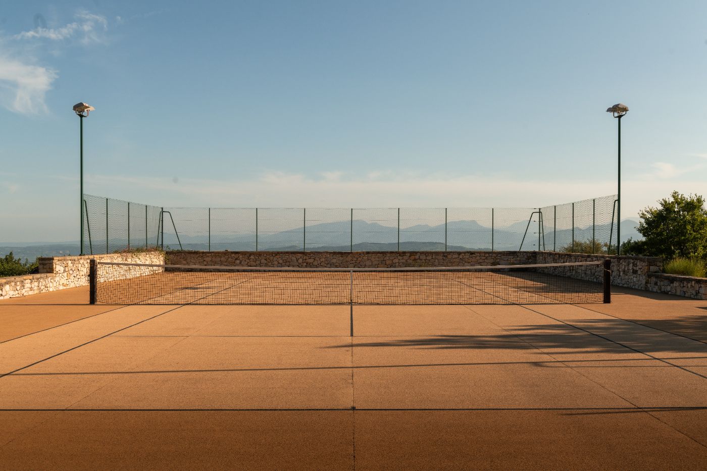 Tennis Courts at Domaine des Coteaux in Provence
