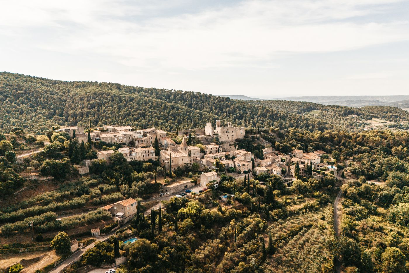 Village in Provence near Domaine des Coteaux