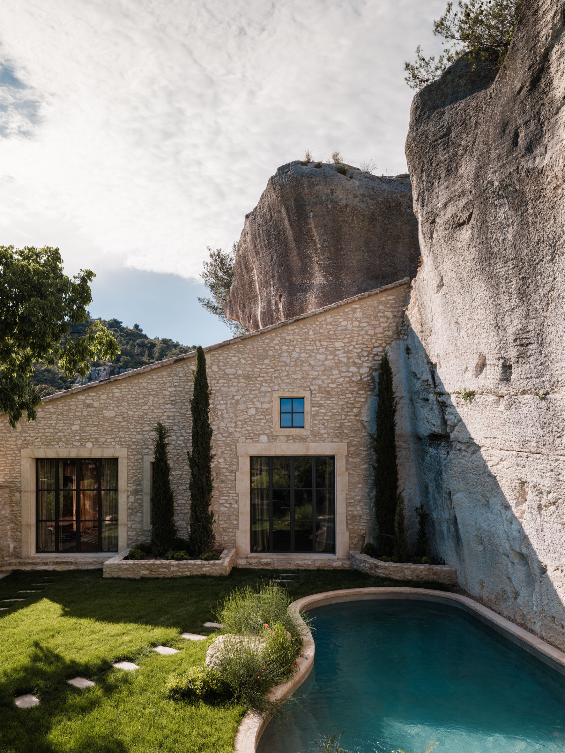Exterior and Outdoor Pool at La Bergerie de Calabrun in Provence