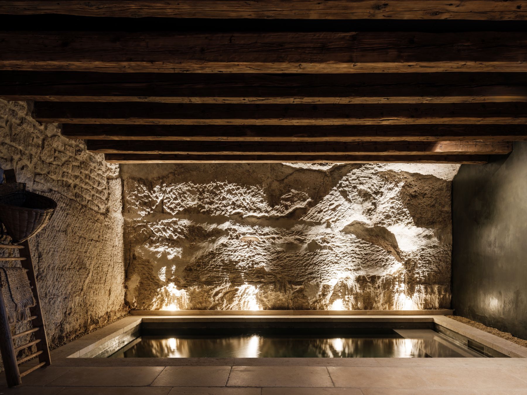 Indoor Pool at La Bergerie de Calabrun in Provence