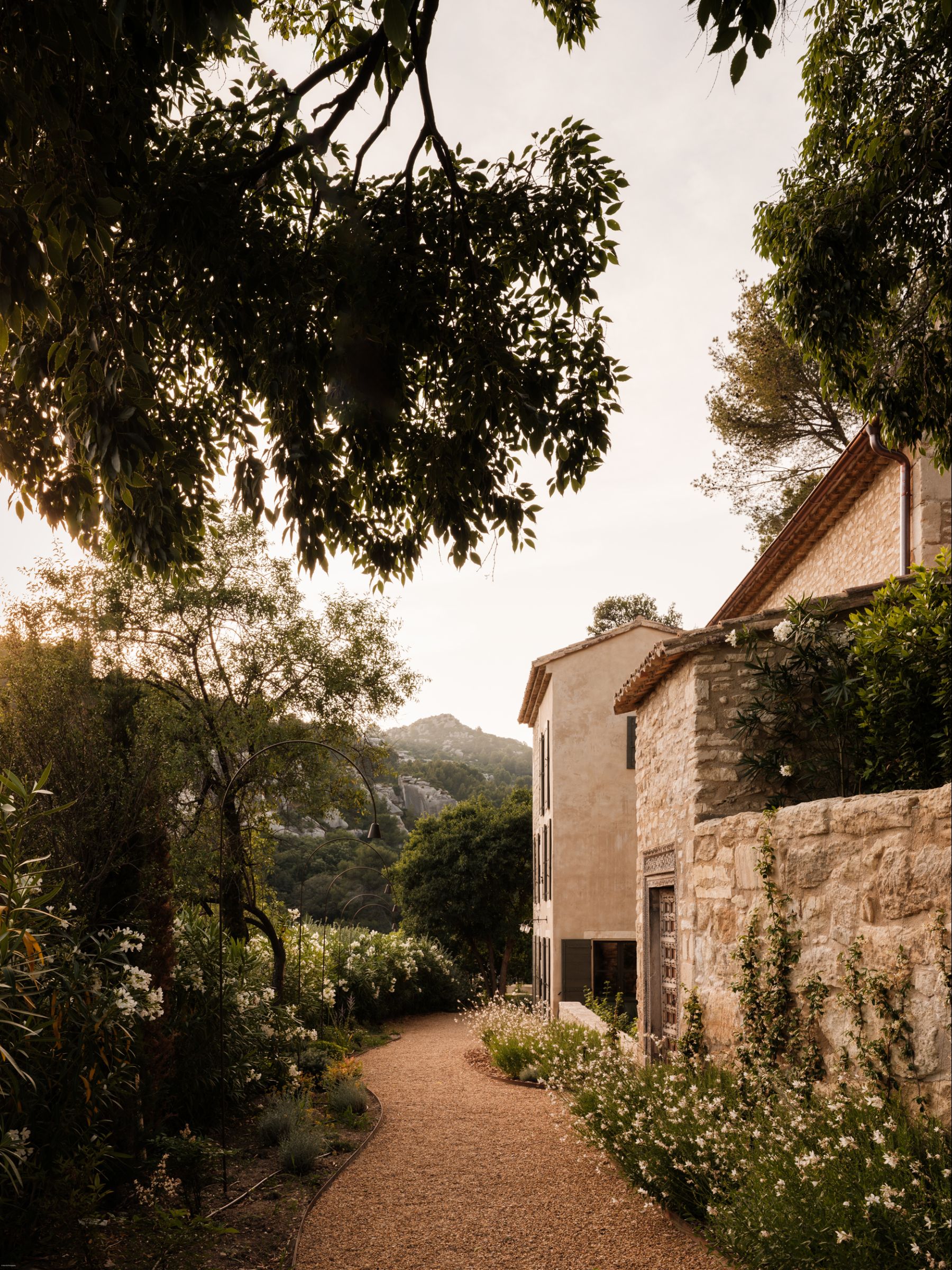 Side Exterior at La Bergerie de Calabrun in Provence