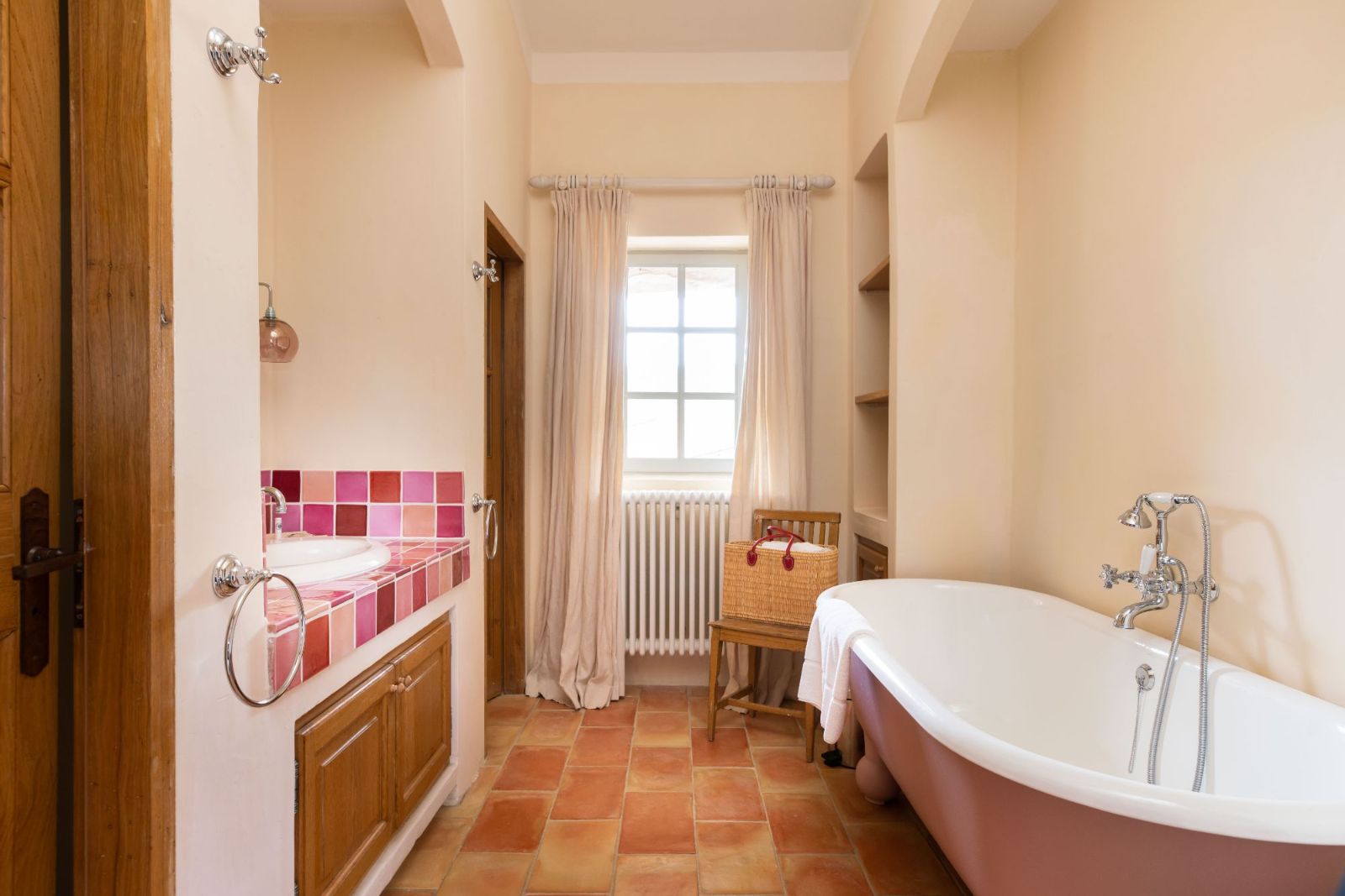 Bathroom One at La Colline Fleurie in Provence