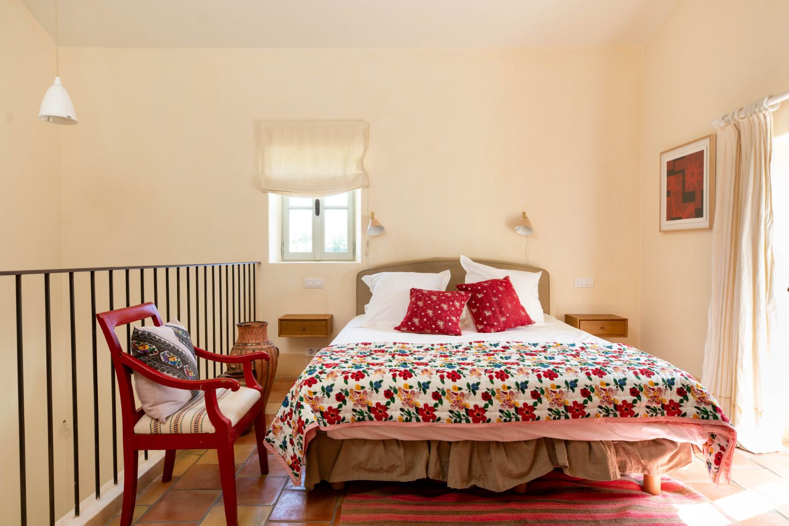 Bedroom Two at La Colline Fleurie in Provence