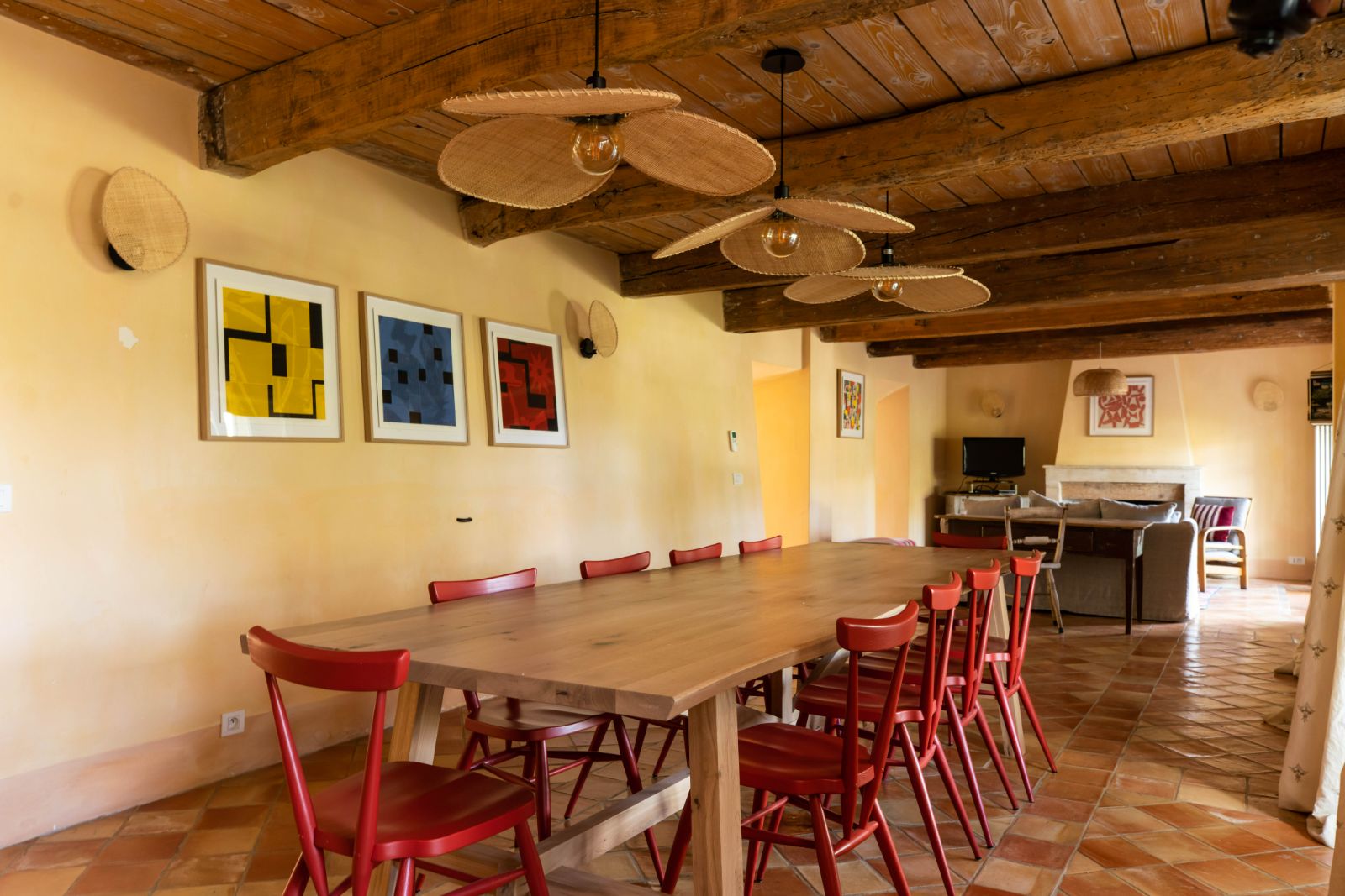 Dining Room 2 at La Colline Fleurie in Provence