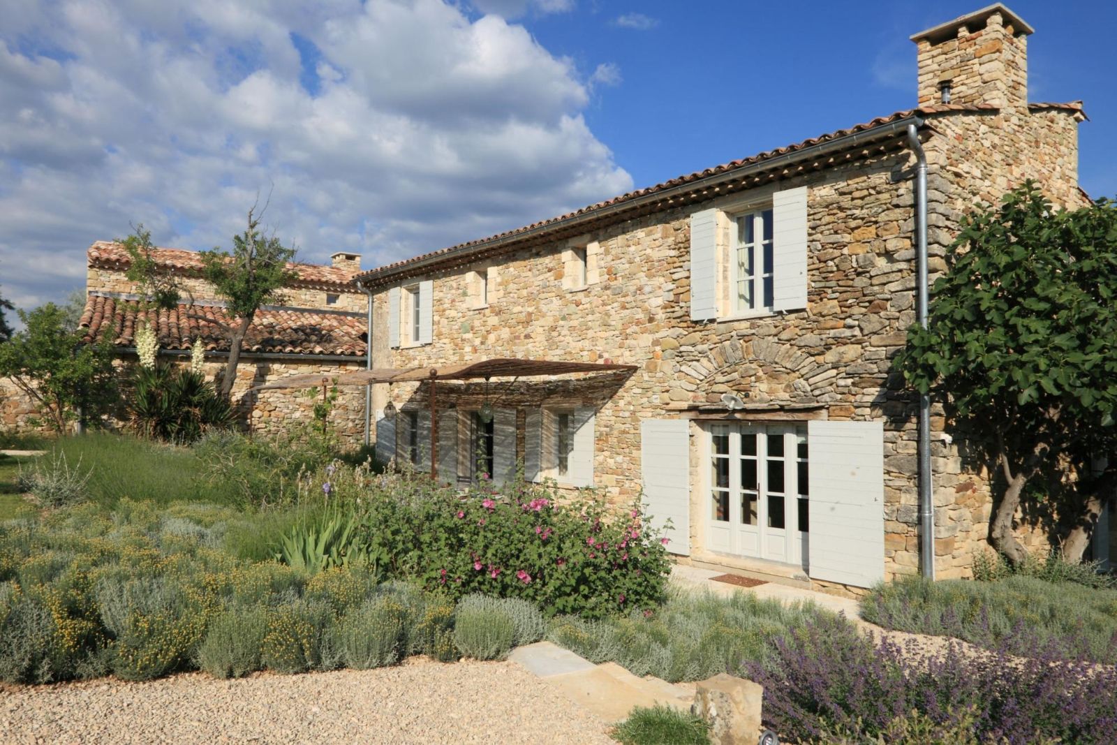 Partial Exterior of La Colline Fleurie in Provence