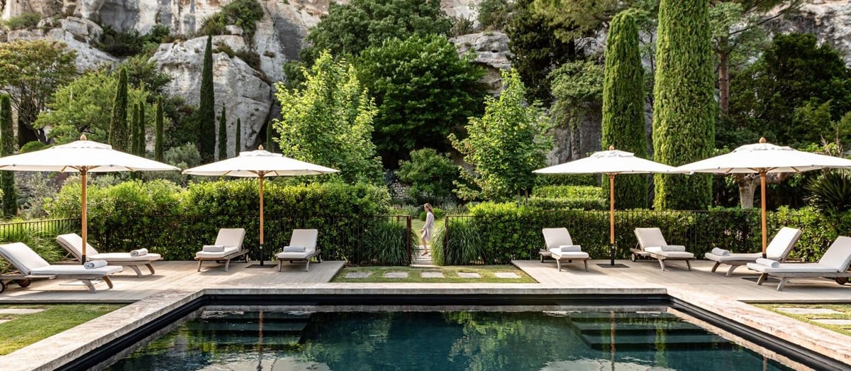 swimming pool and terrace