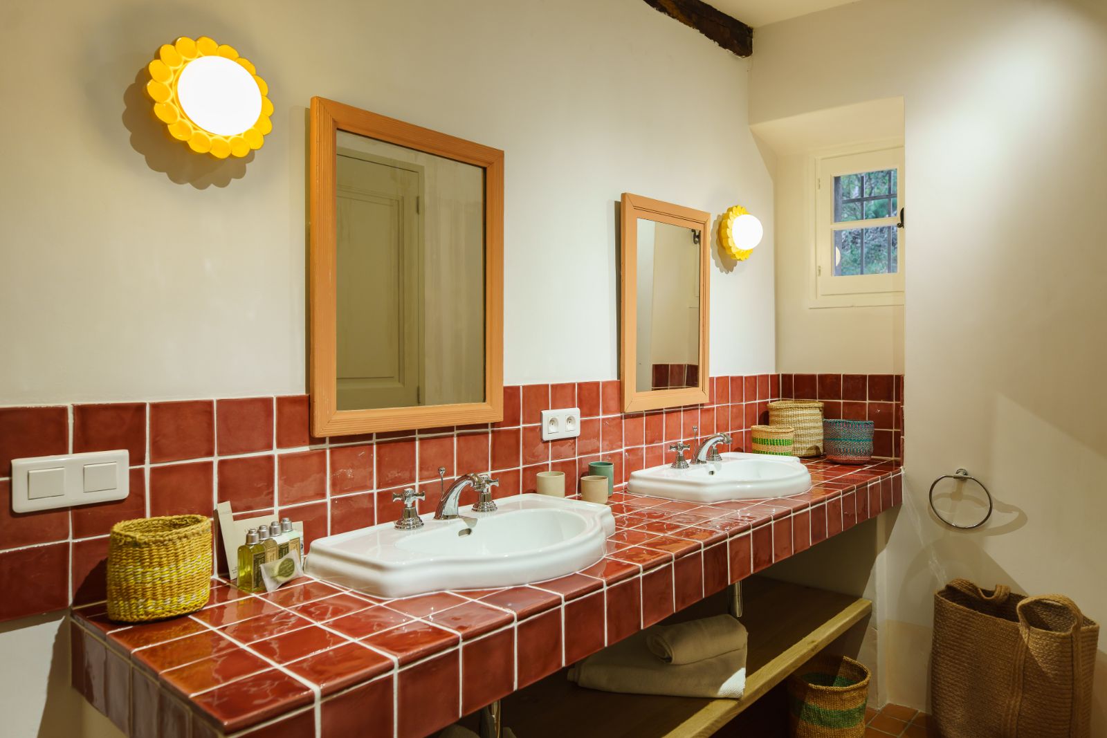 Bathroom at La Maison Oppedette in Provence