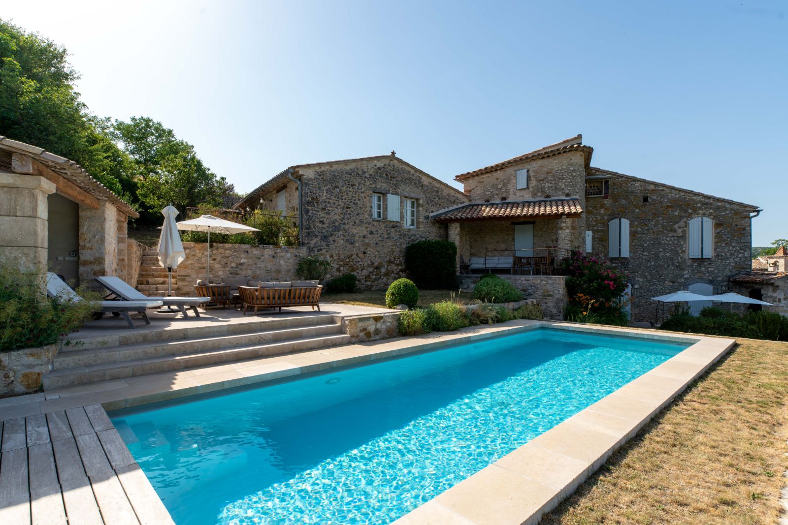 Exterior of La Maison Oppedette in Provence