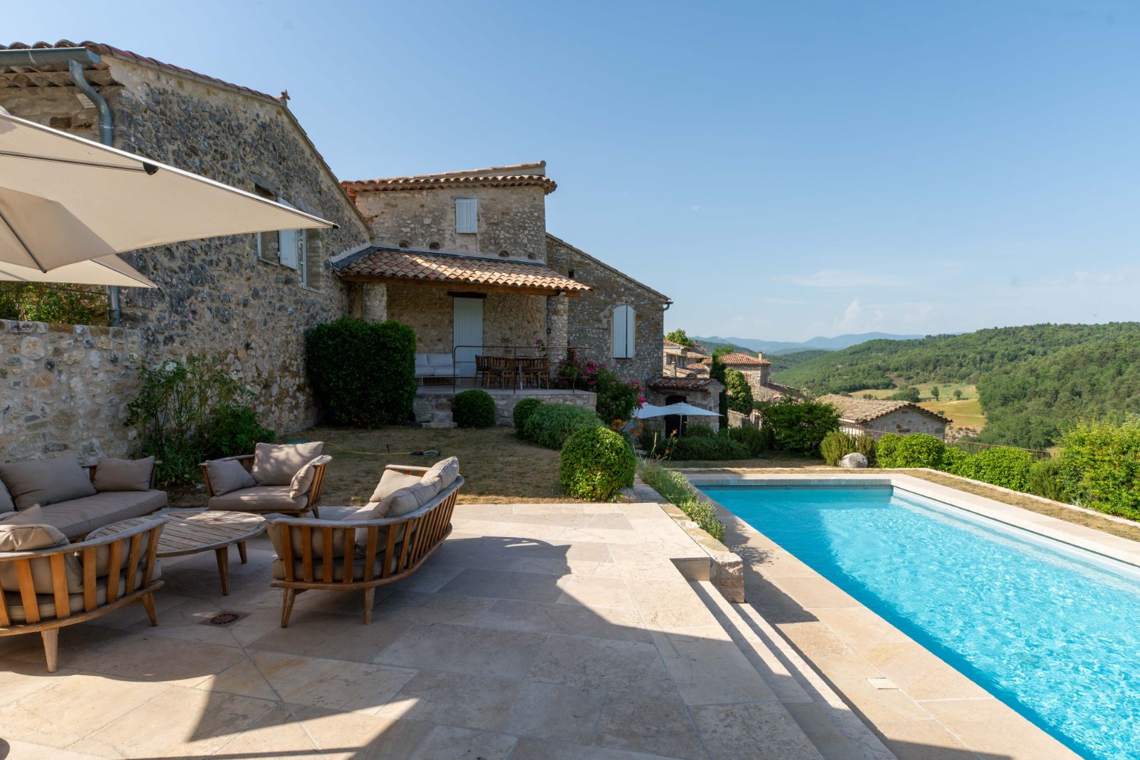 Outdoor Living at La Maison Oppedette in Provence