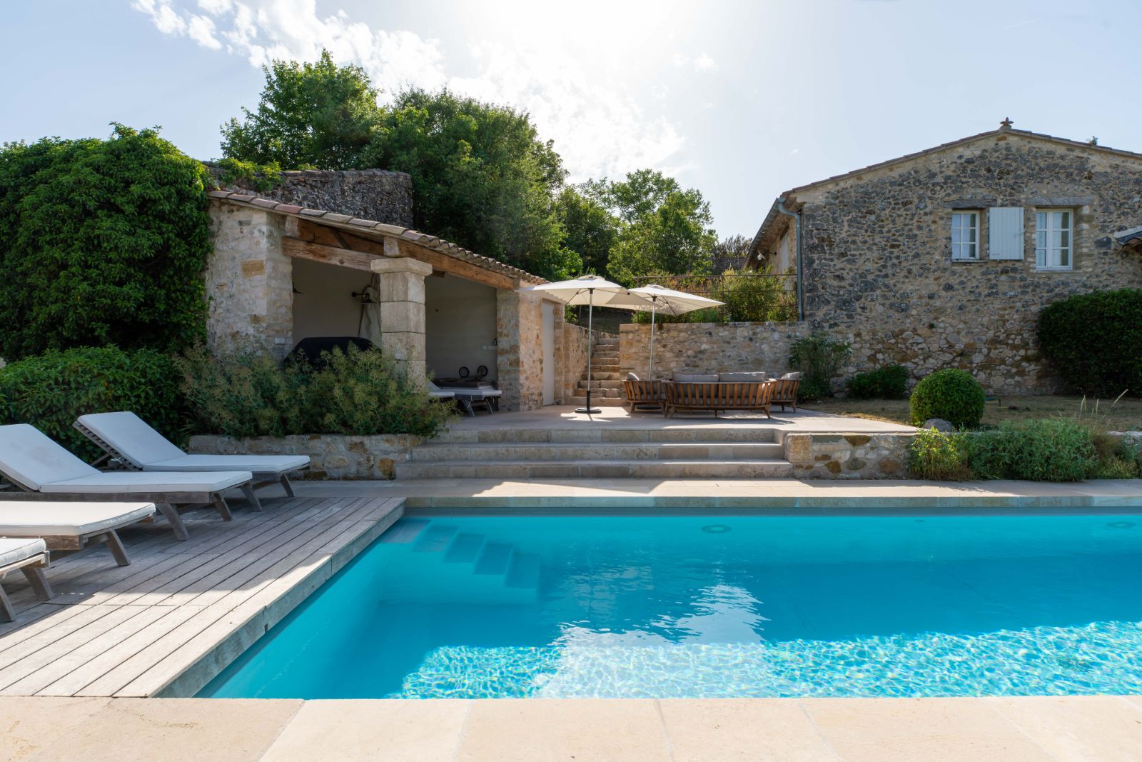 Pool at La Maison Oppedette in Provence